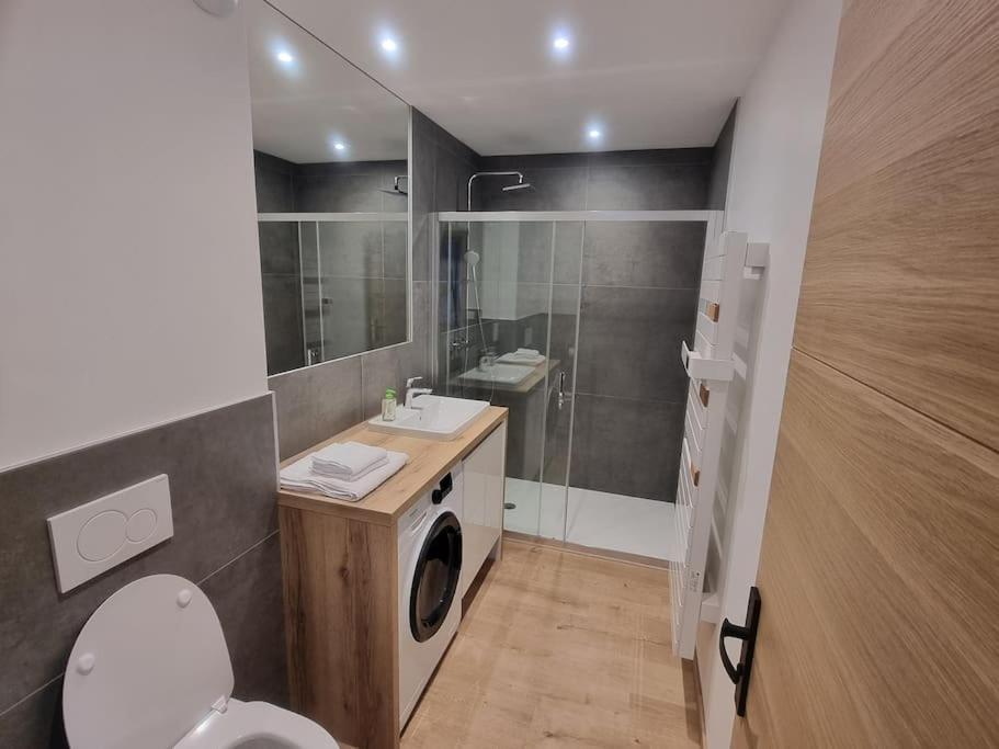 Superbe Appartement T2 Climatise, Idealement Situe Ugine Dış mekan fotoğraf